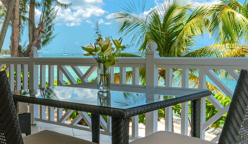 Luxury Junior Suite balcony